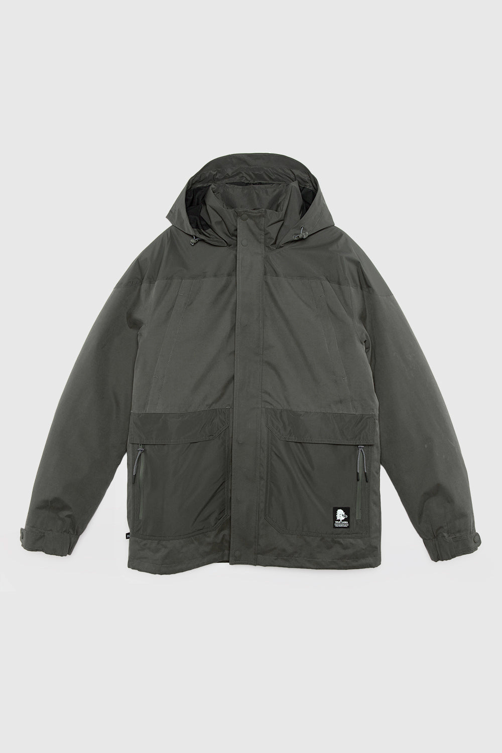Parka Ruga 3 en 1 Reciclada Verde Hombre