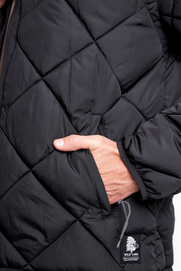 Parka Ruga 3 en 1 Reciclada Verde Hombre