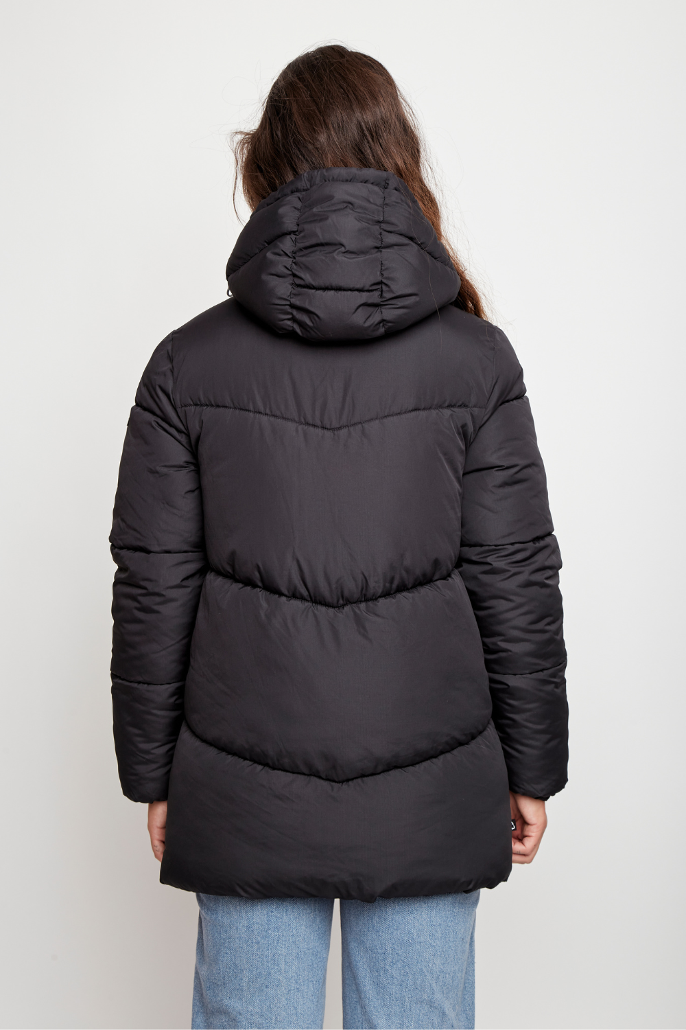 Parka Sadi Reciclada Negra Mujer