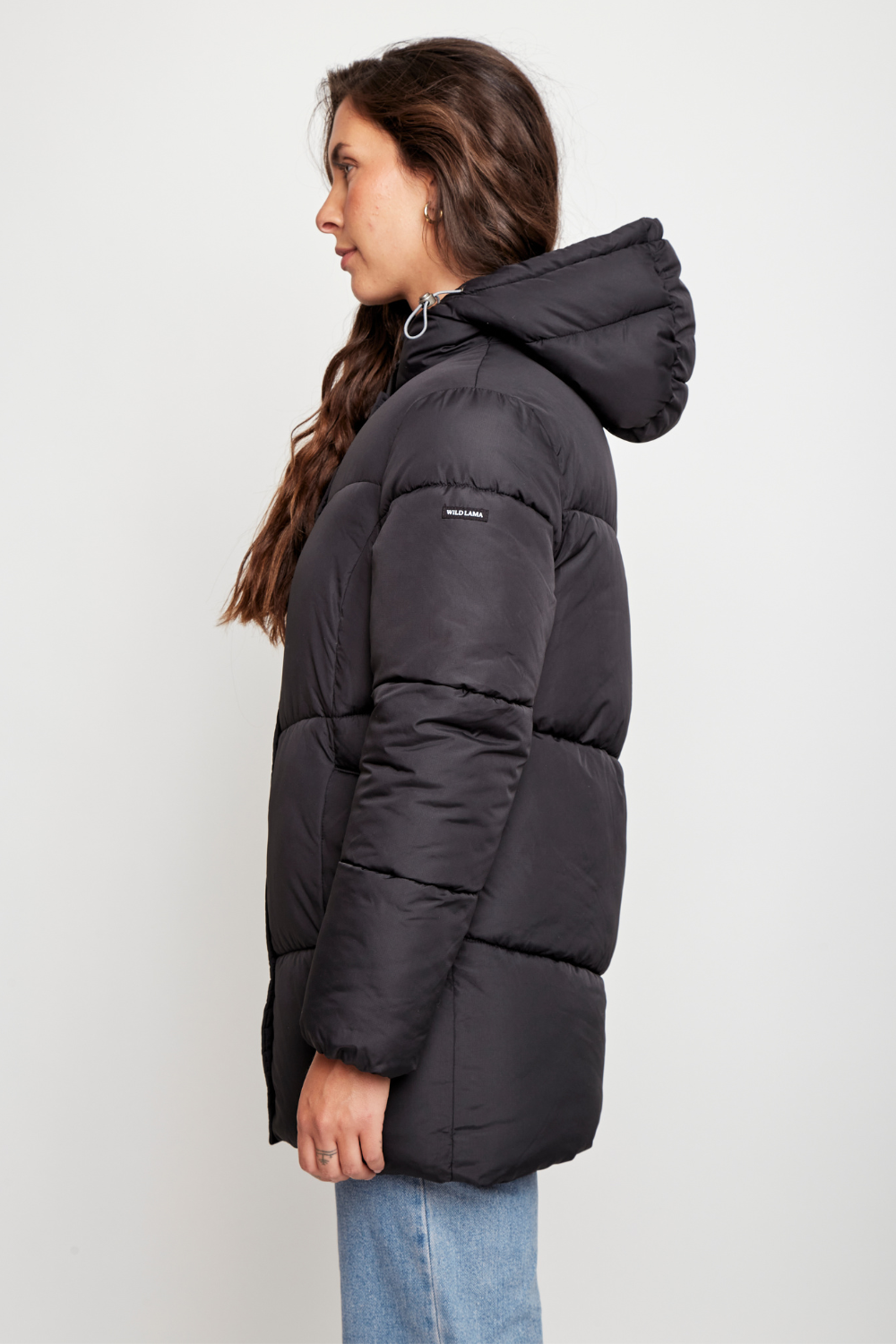 Parka Sadi Reciclada Negra Mujer
