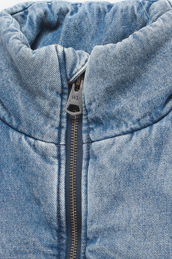 Parka Silveria Sin Mangas Orgánica Denim Mujer