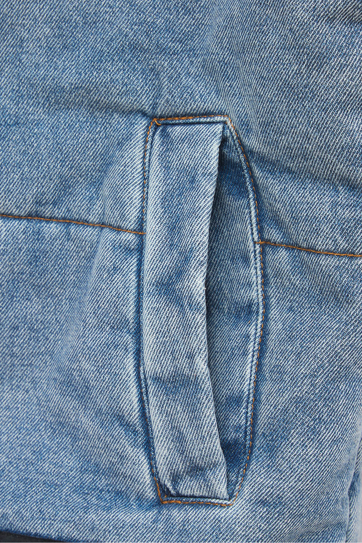 Parka Silveria Sin Mangas Orgánica Denim Mujer