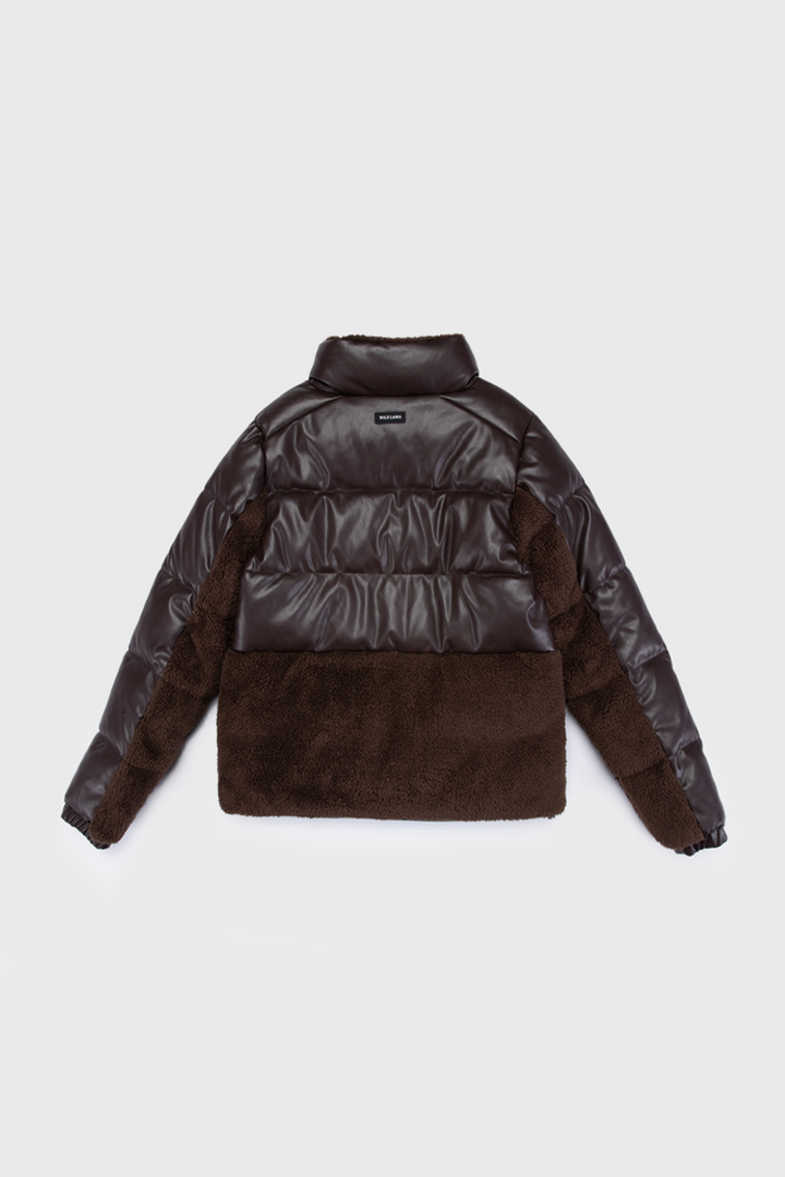 Parka Tala Reciclada Café Mujer