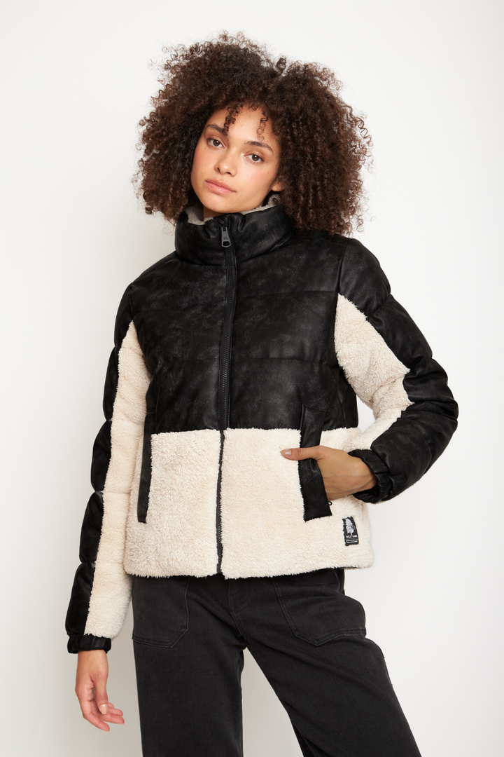 Parka Tala Reciclada Gris Mujer