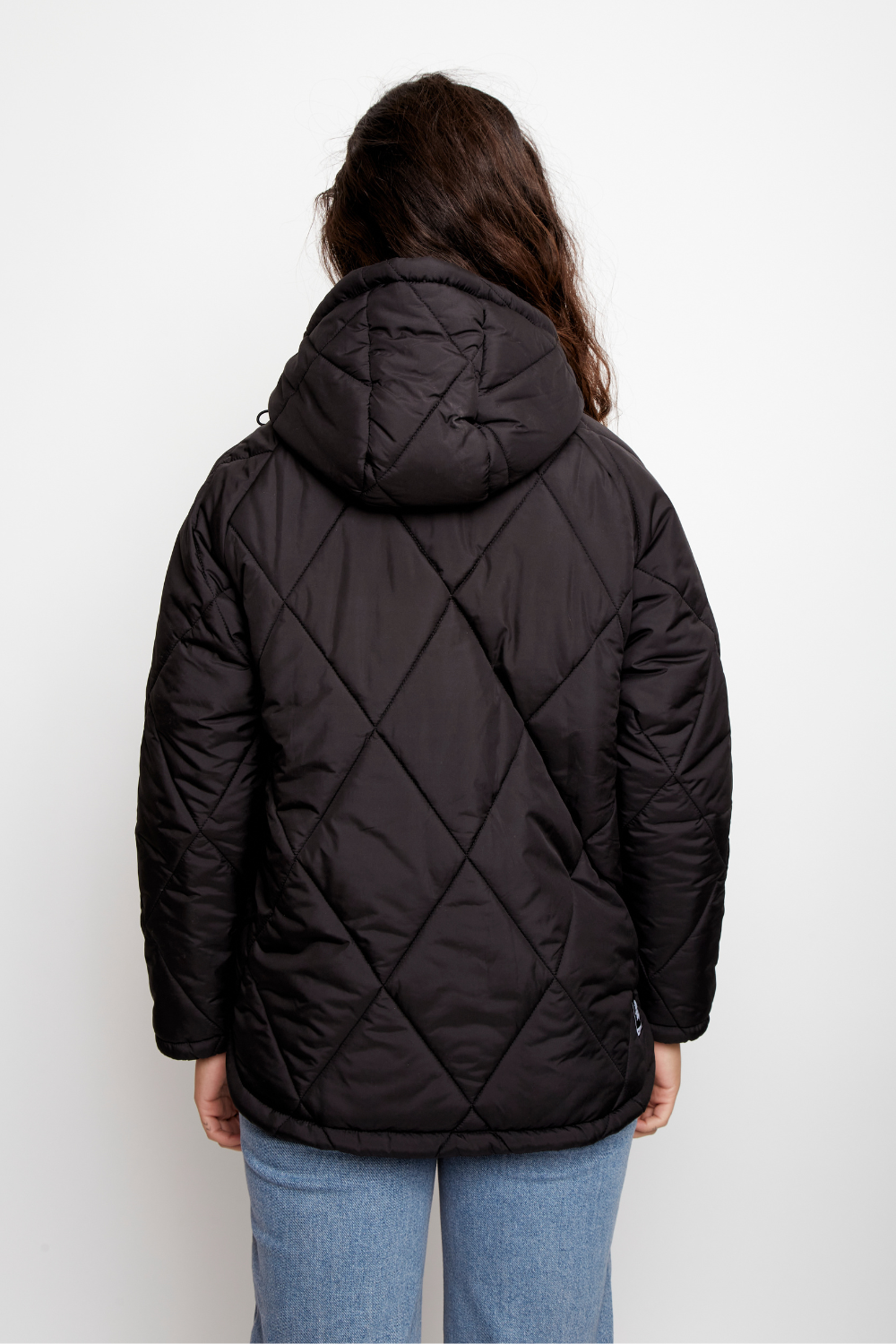 Parka Tramontana Reciclada Negra Mujer