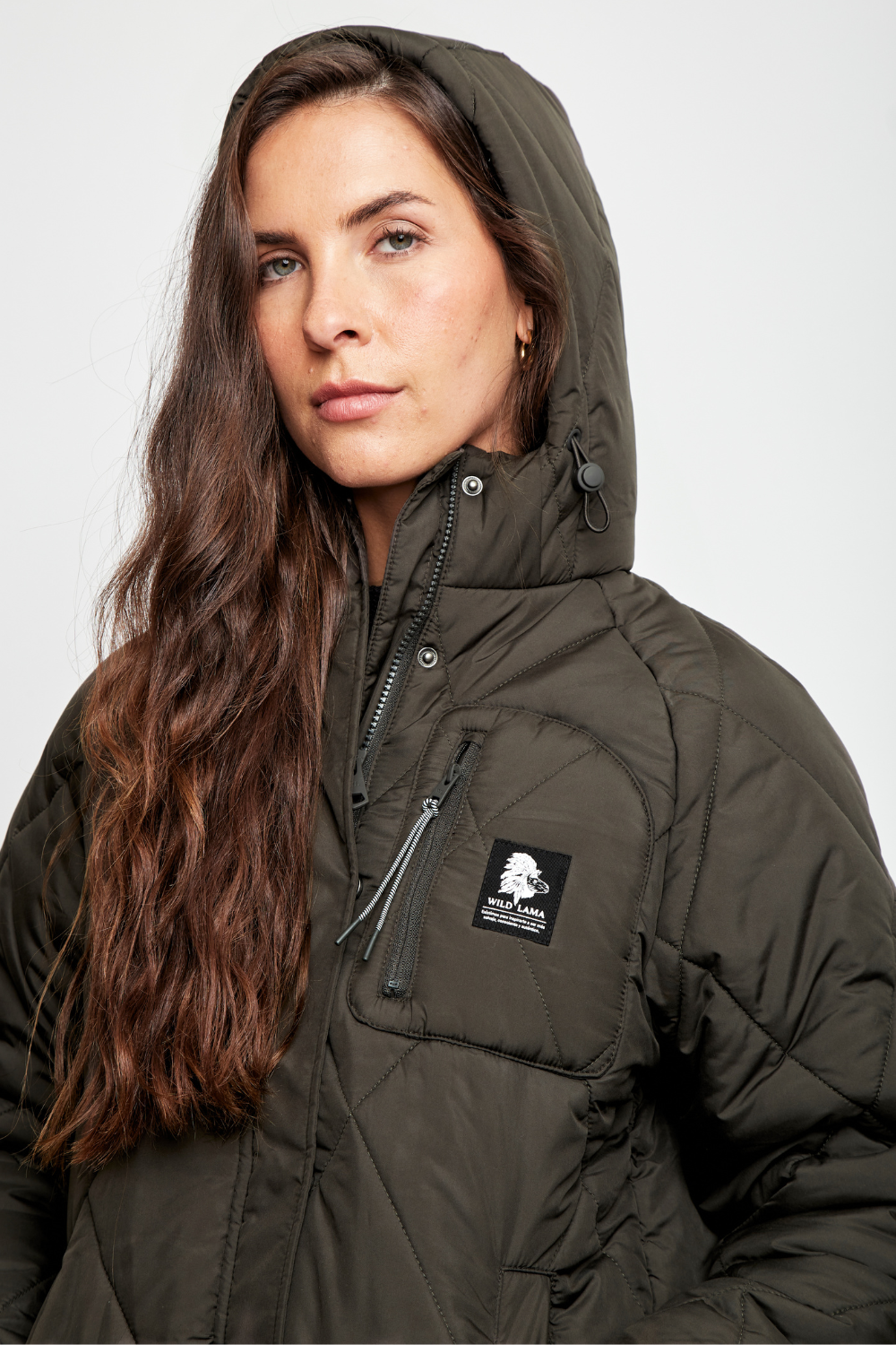 Parka Tramontana Reciclada Verde Mujer