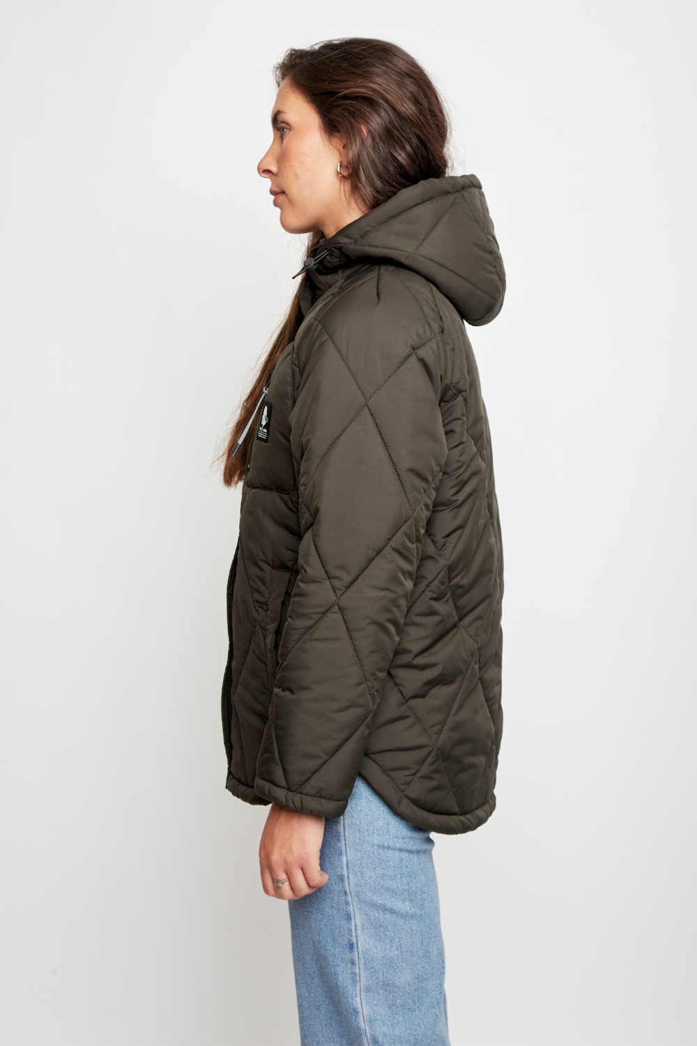 Parka Tramontana Reciclada Verde Mujer
