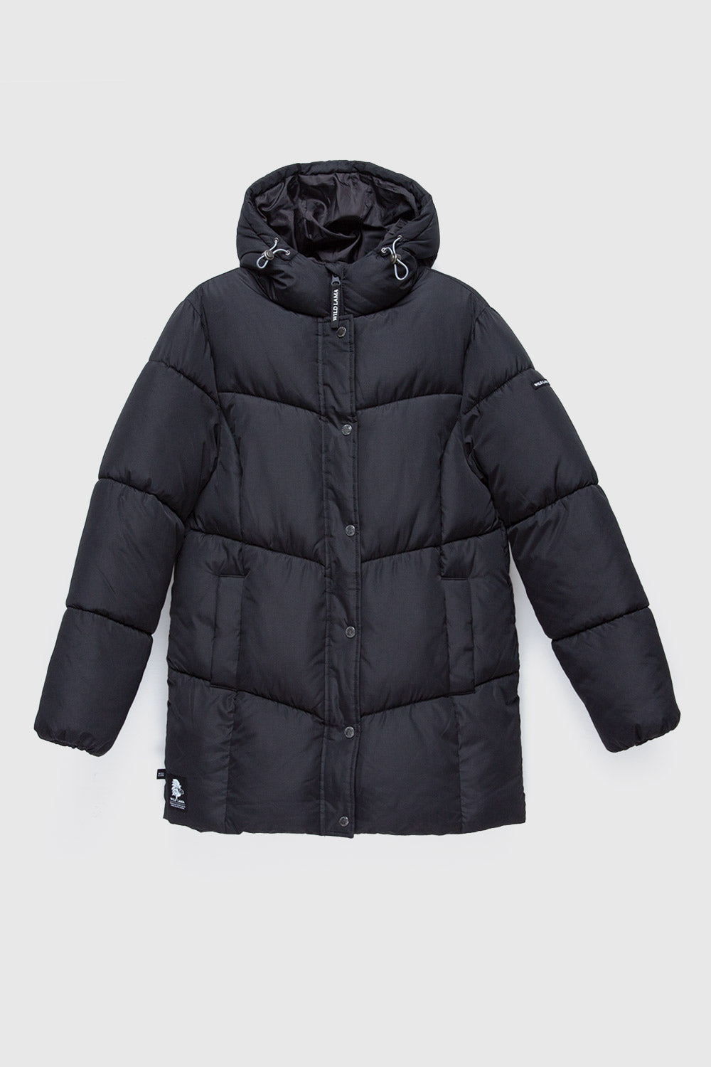 Parka Sadi Reciclada Negra Mujer