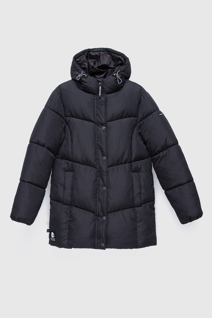 Parka Sadi Reciclada Negra Mujer
