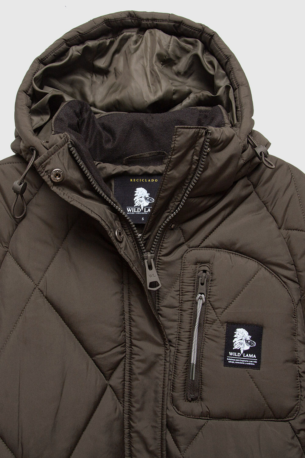 Parka Tramontana Reciclada Verde Mujer
