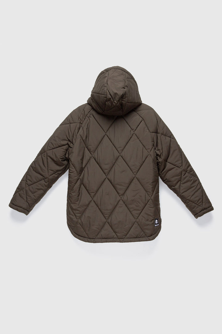 Parka Tramontana Reciclada Verde Mujer