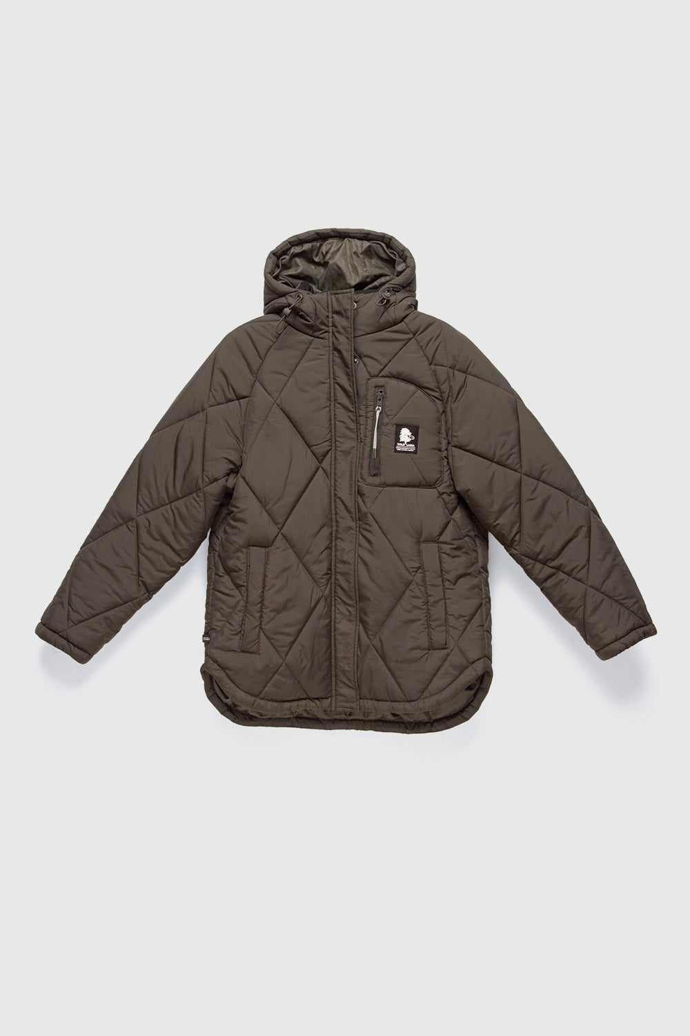 Parka Tramontana Reciclada Verde Mujer