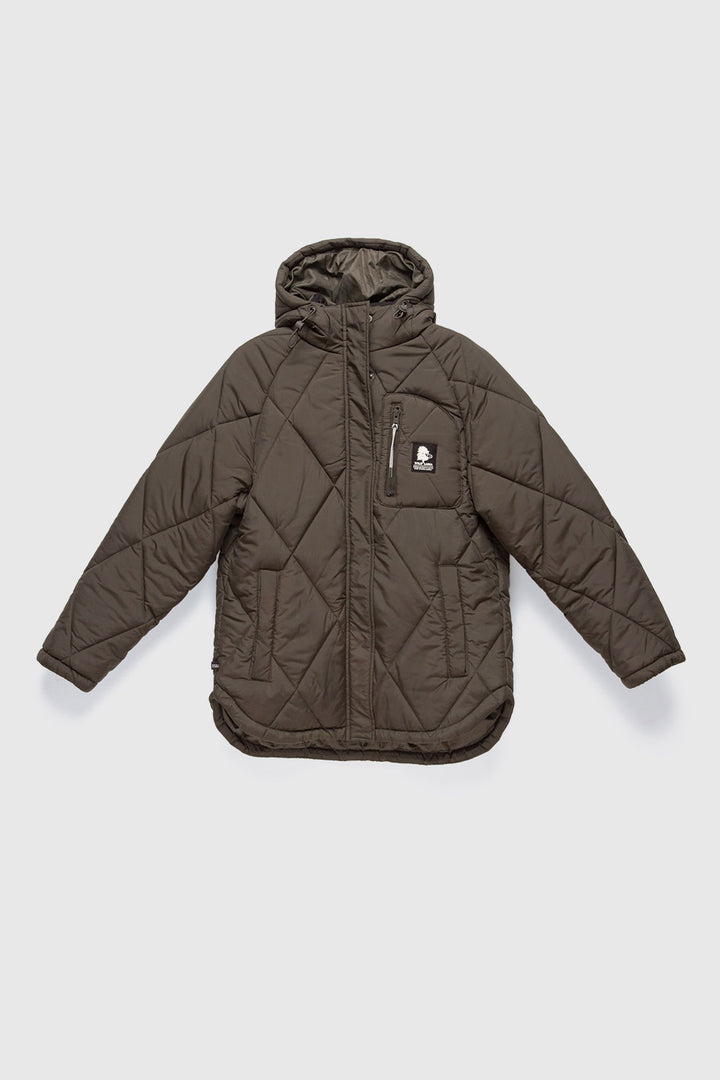 Parka Tramontana Reciclada Verde Mujer