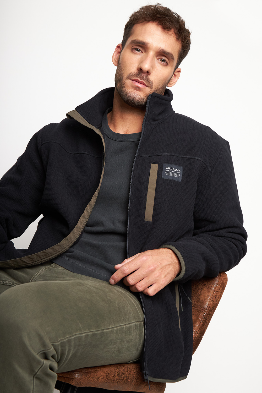 Polar Azer Reciclado Negro Hombre