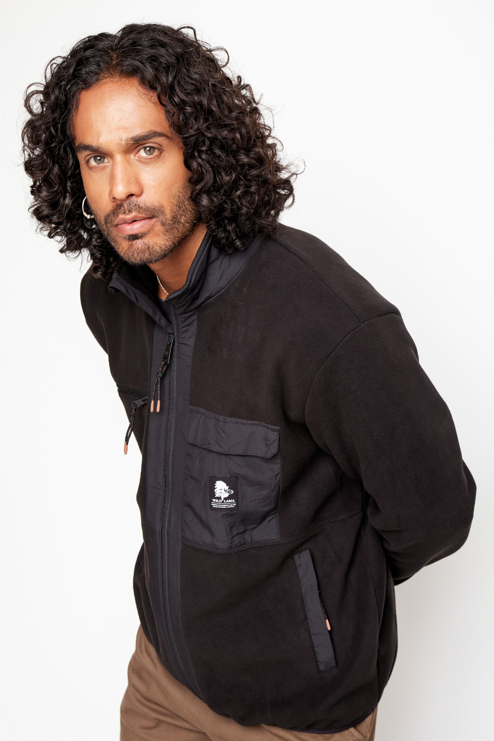 Polar Azer Reciclado Negro Hombre