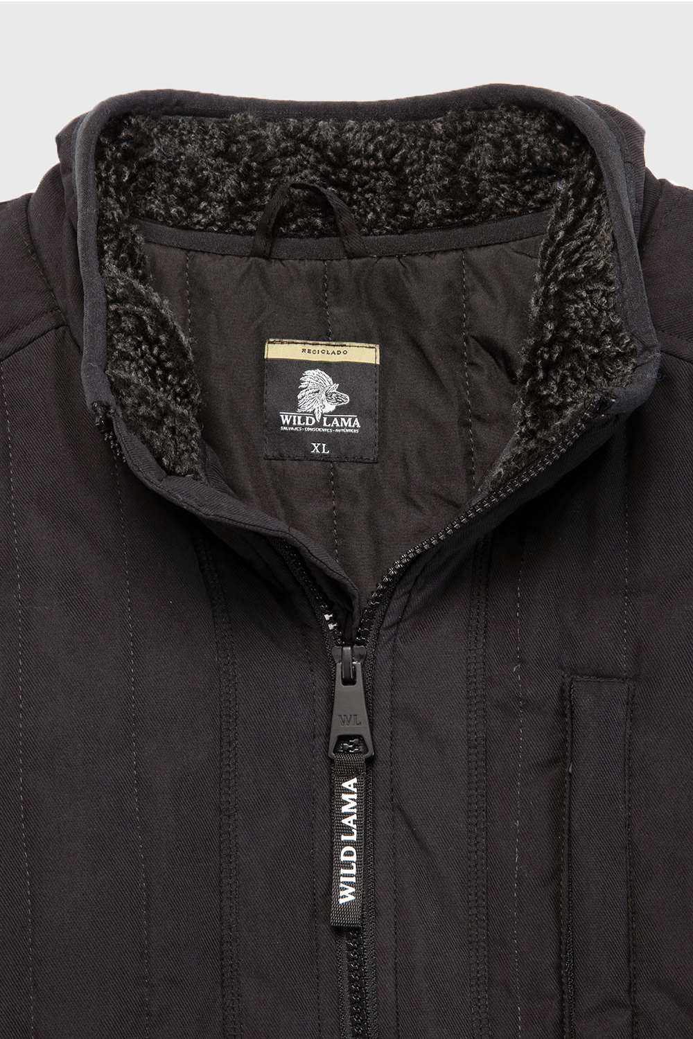 Polar Bayo Sin Mangas Reciclado Negro Hombre