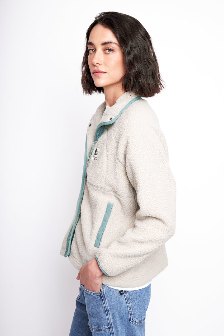 Polar Gael Reciclado Beige Mujer