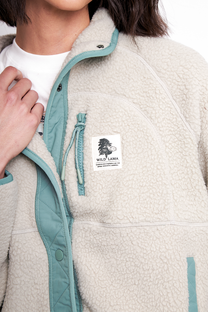 Polar Gael Reciclado Beige Mujer