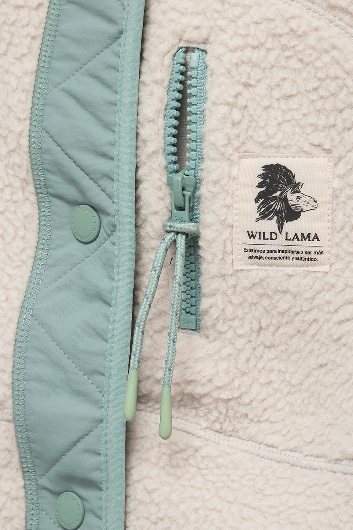 Polar Gael Reciclado Beige Mujer