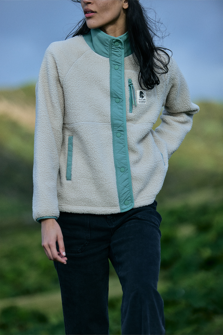 Polar Gael Reciclado Beige Mujer