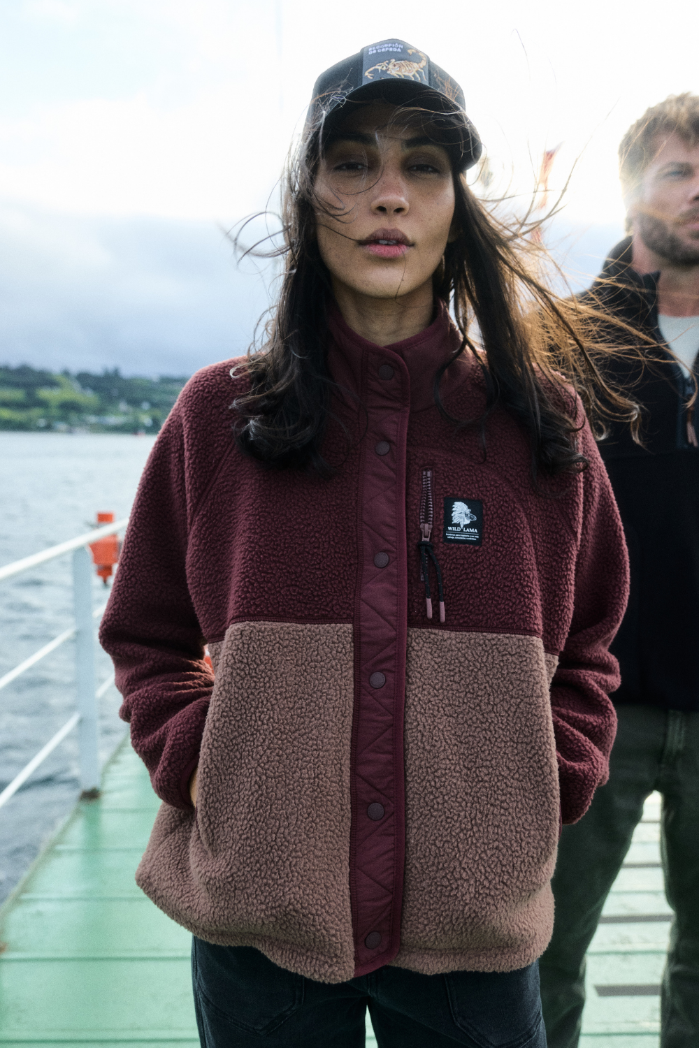 Polar Gael Reciclado Café Mujer