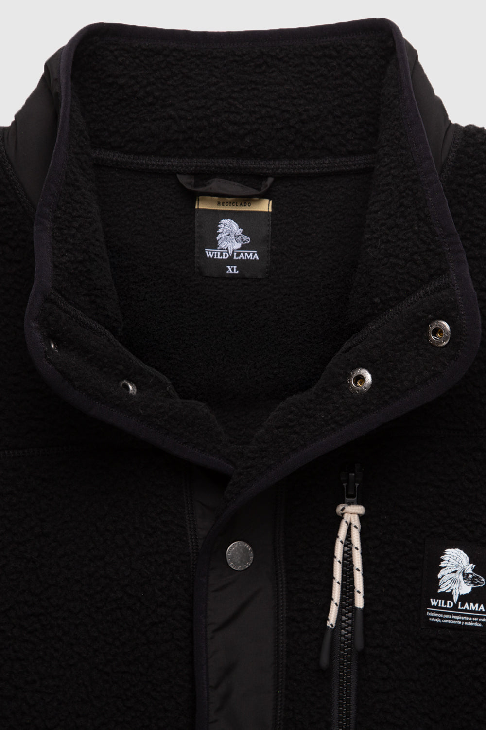 Polar Gael Reciclado Negro Hombre