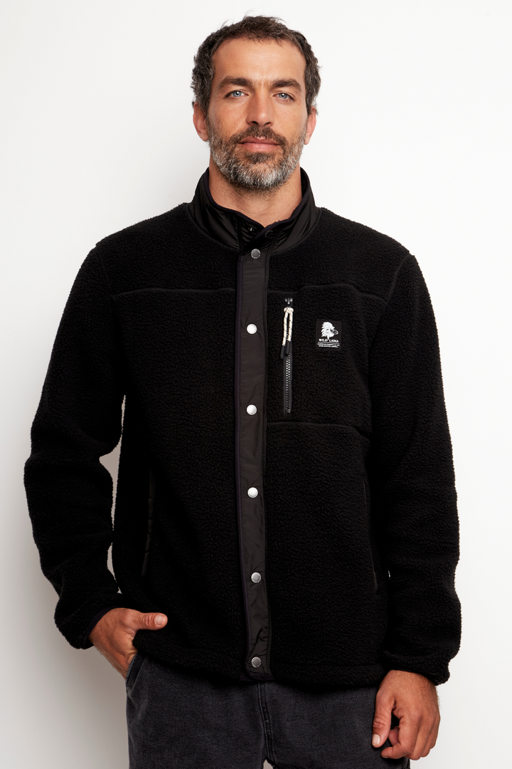 Polar Gael Reciclado Negro Hombre