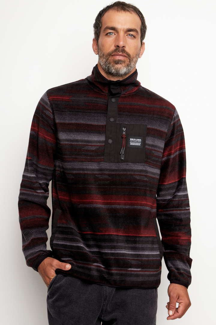 Polar Lava Man Reciclado Burdeo Full Print Hombre