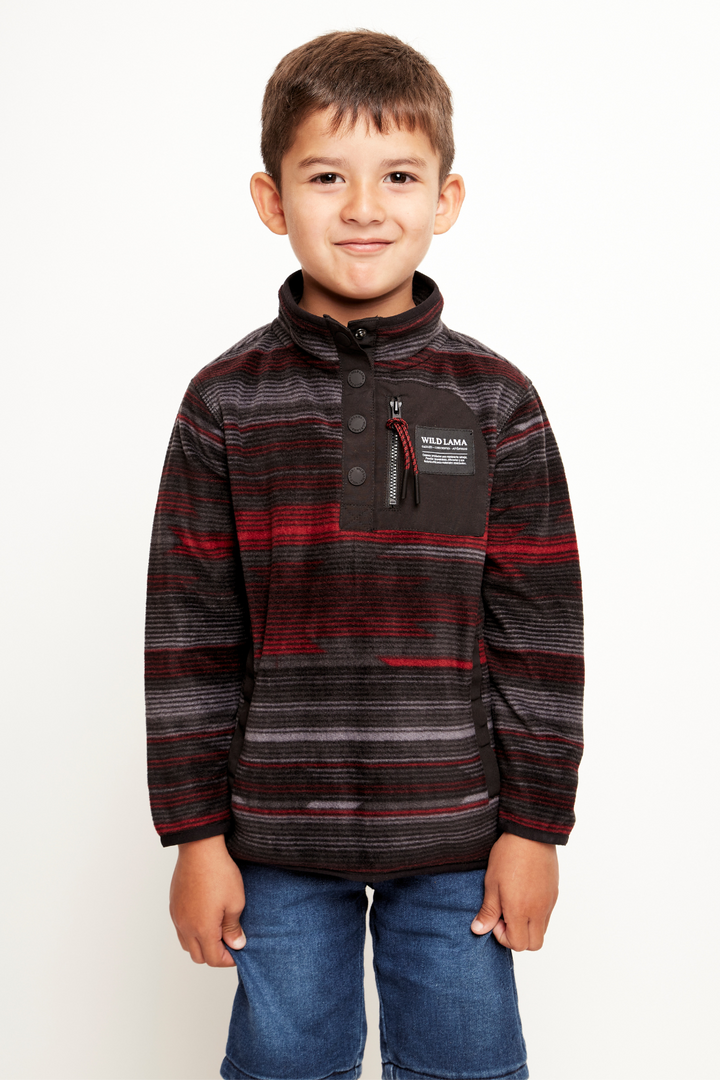 Polar Lava Kids Reciclado Burdeo Full Print Kids