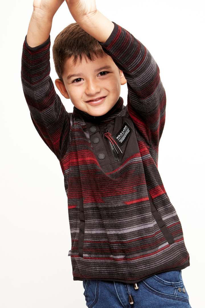 Polar Lava Kids Reciclado Burdeo Full Print Kids