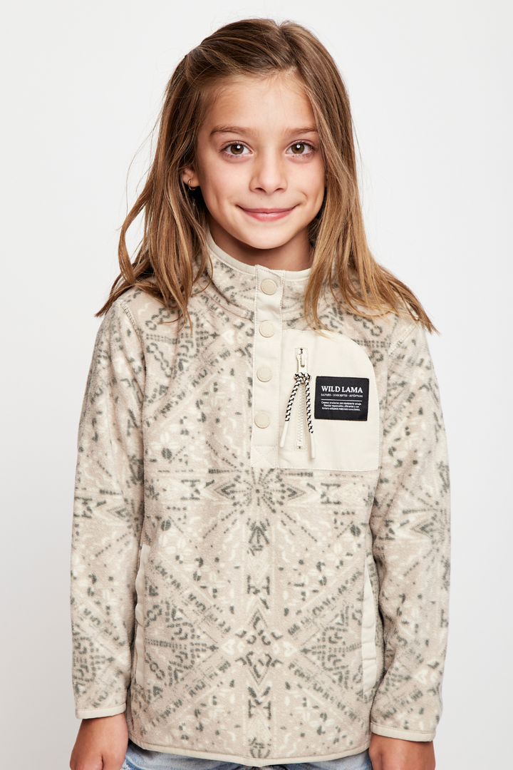 Polar Lava Kids Reciclado Print Beige Kids