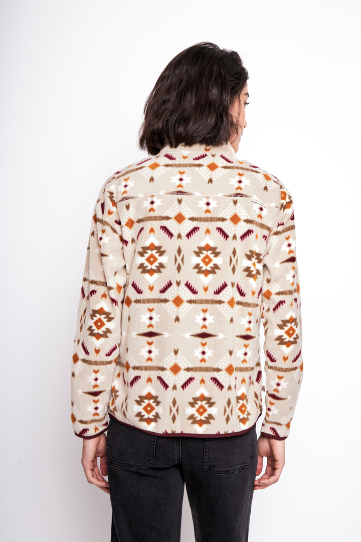 Polar Lava Woman Reciclado Print Beige Mujer