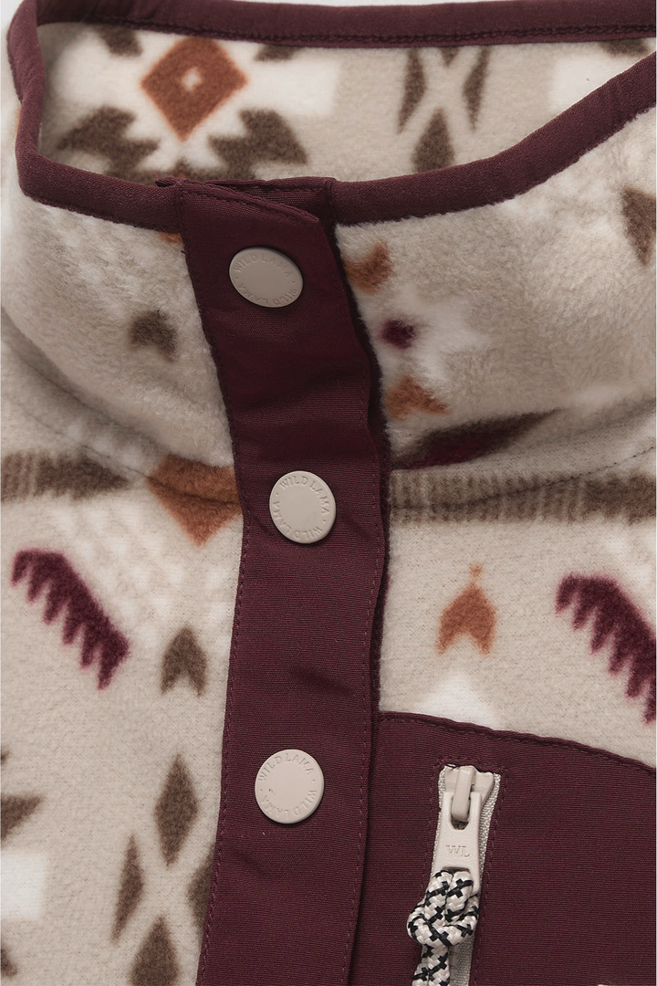 Polar Lava Woman Reciclado Print Beige Mujer