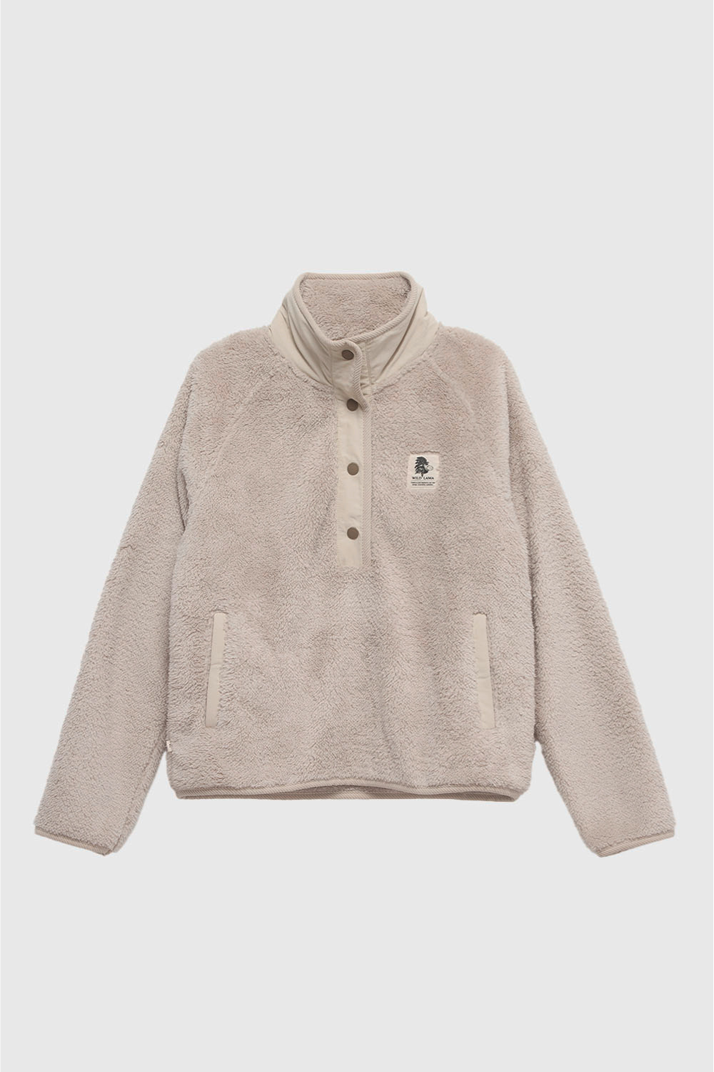 Polar Luvia Reciclado Beige Mujer