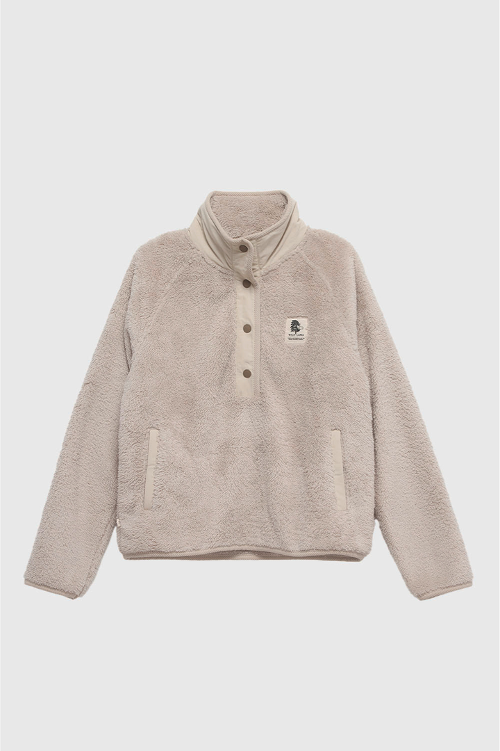 Polar Luvia Reciclado Beige Mujer