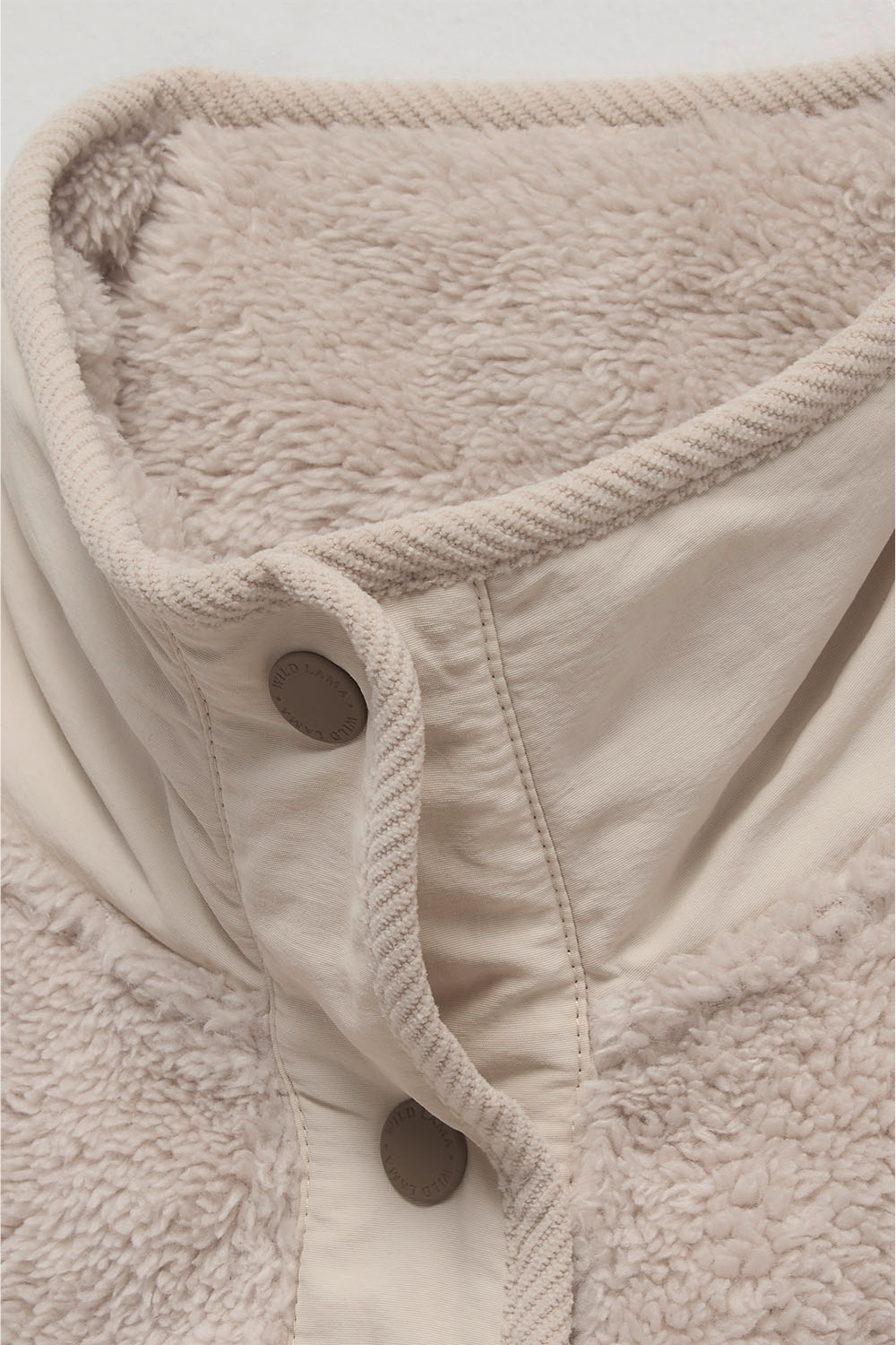 Polar Luvia Reciclado Beige Mujer