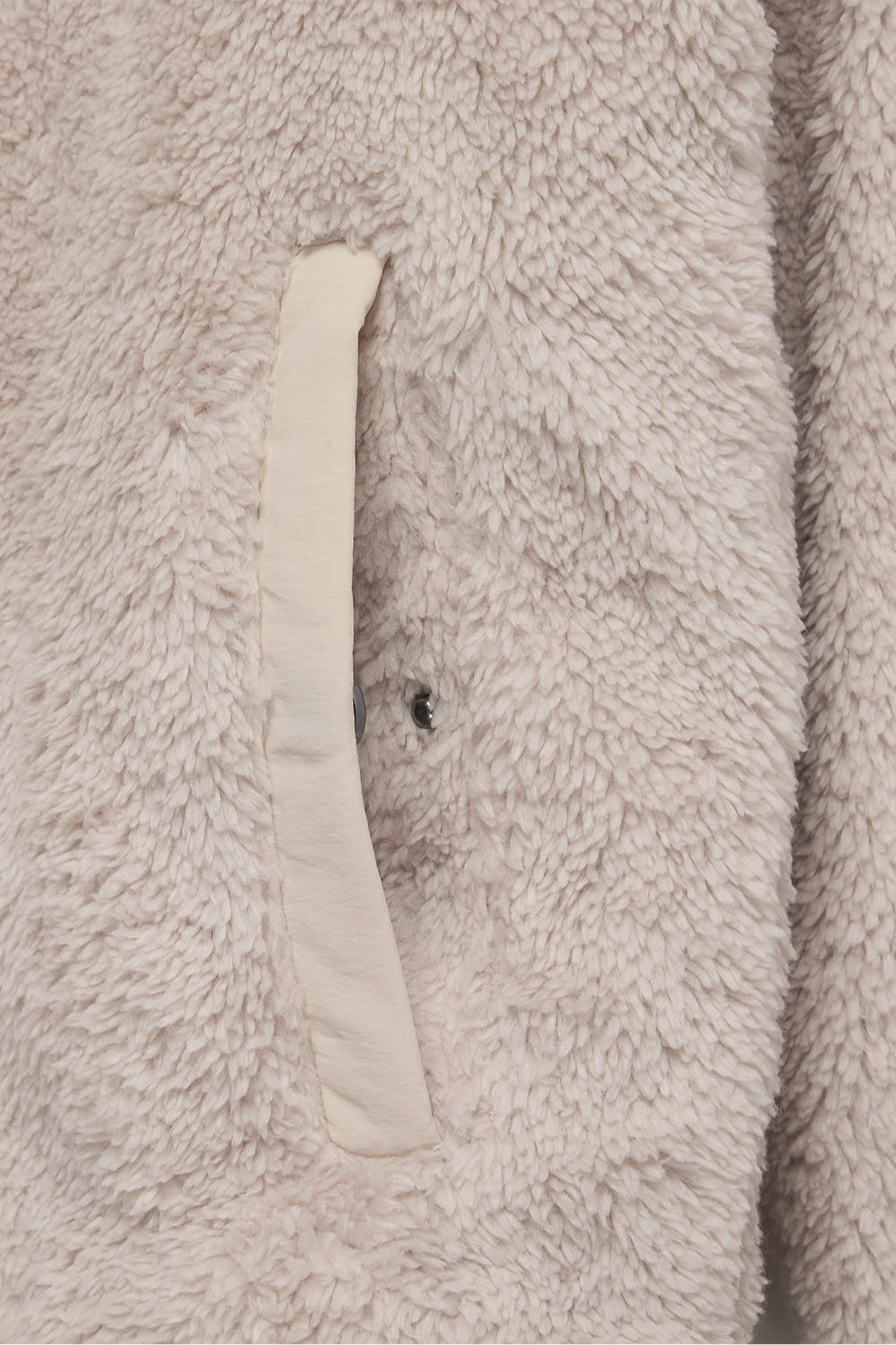 Polar Luvia Reciclado Beige Mujer