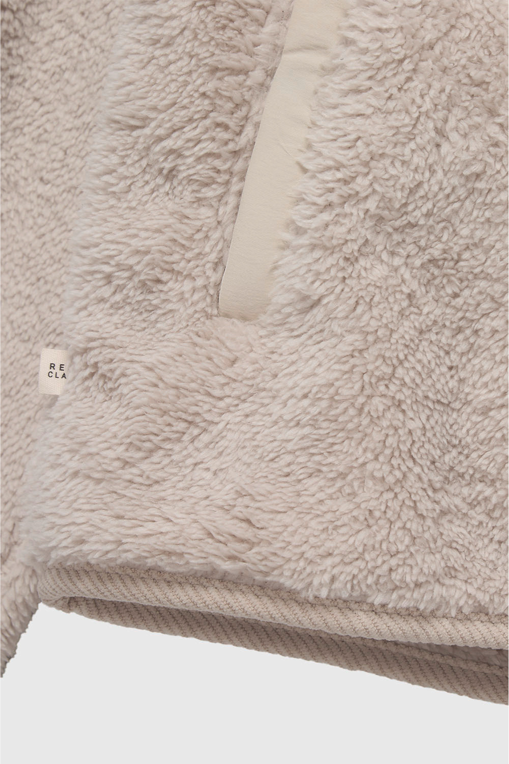 Polar Luvia Reciclado Beige Mujer