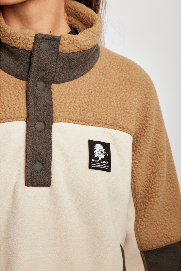 Polar Muna Reciclado Beige Mujer