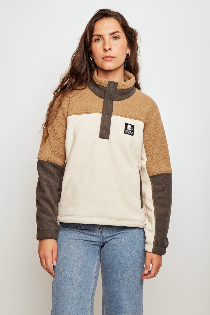 Polar Muna Reciclado Beige Mujer