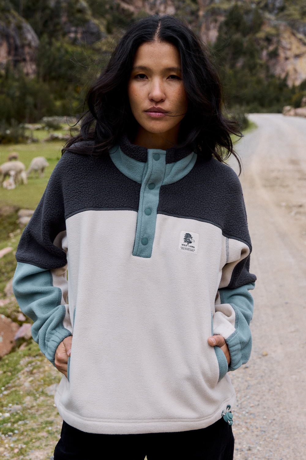 Polar Muna Reciclado Gris Mujer