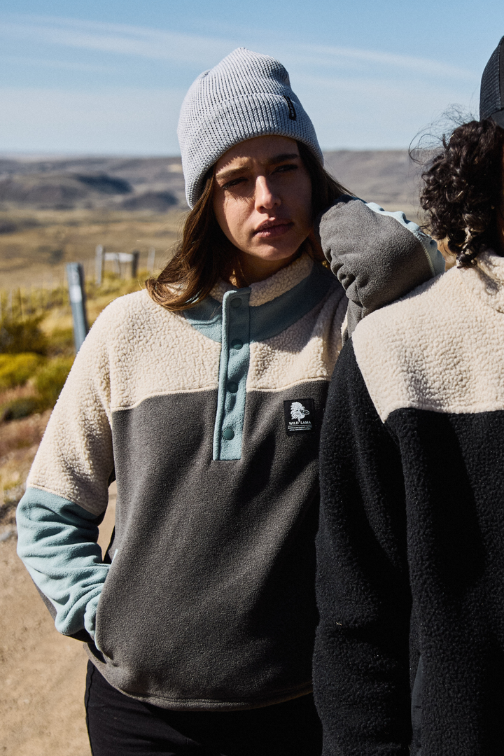 Polar Muna Reciclado Gris Mujer