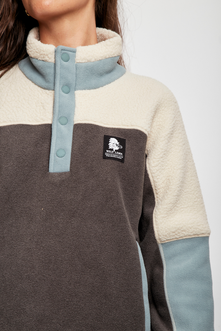 Polar Muna Reciclado Gris Mujer