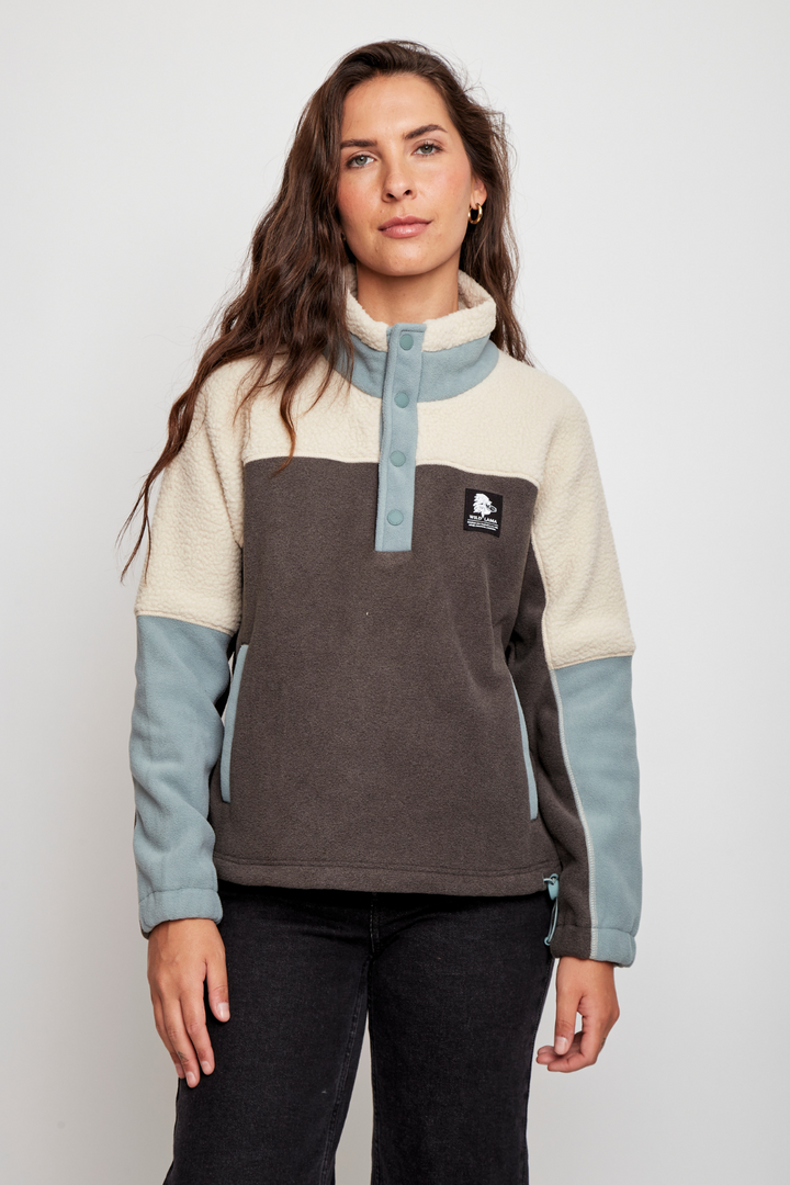 Polar Muna Reciclado Gris Mujer