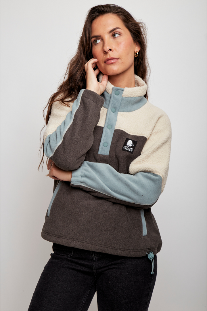 Polar Muna Reciclado Gris Mujer