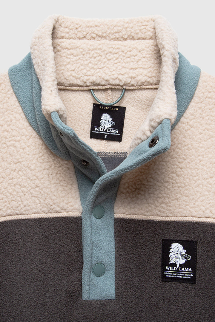 Polar Muna Reciclado Gris Mujer