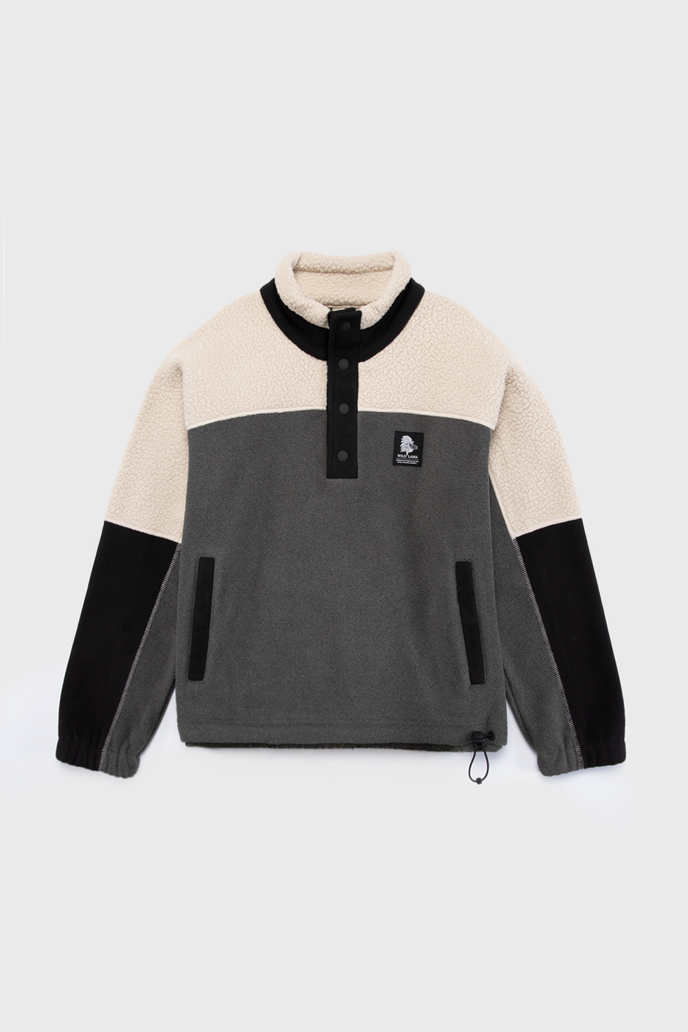 Polar Muna Reciclado Negro Mujer