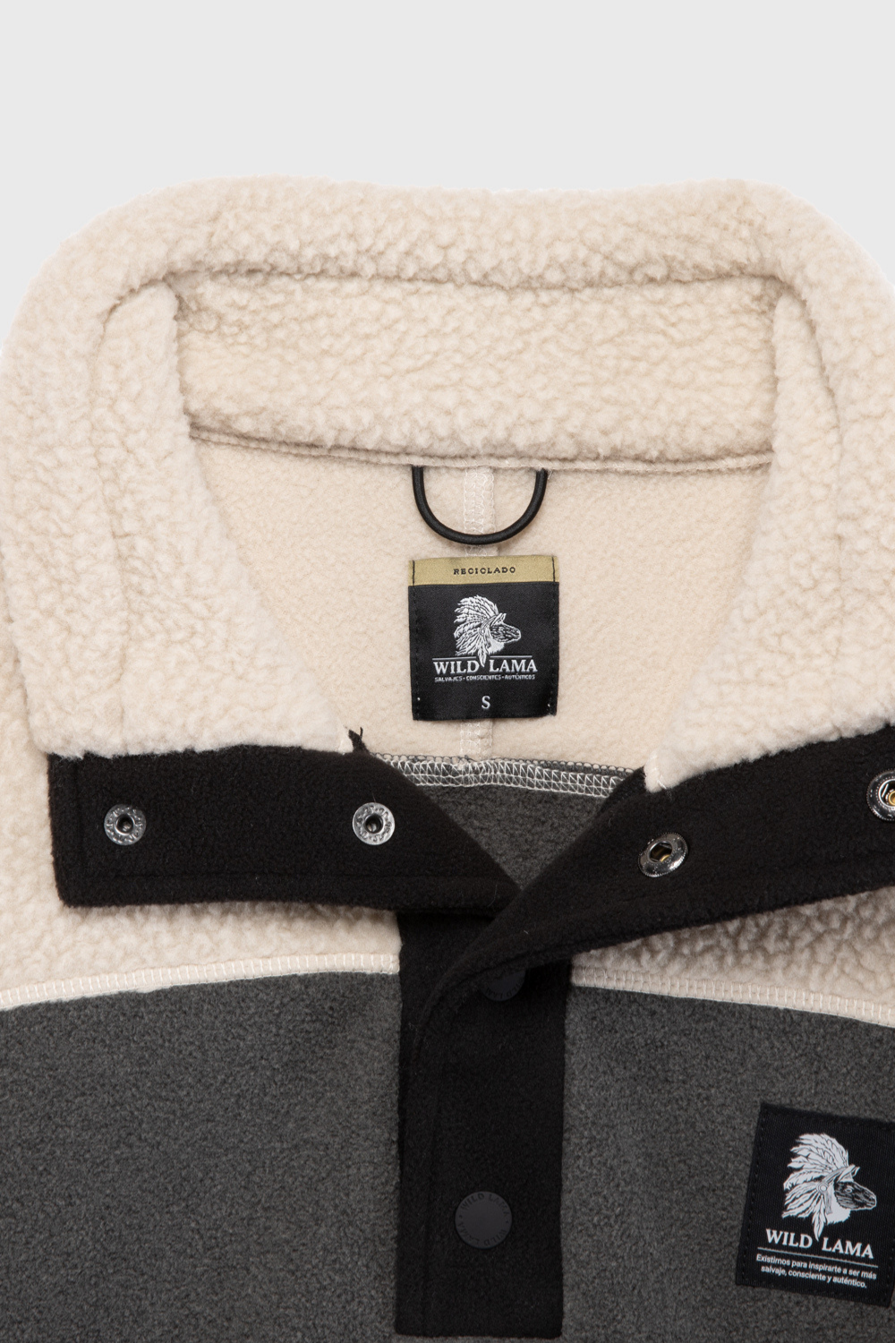 Polar Muna Reciclado Negro Mujer