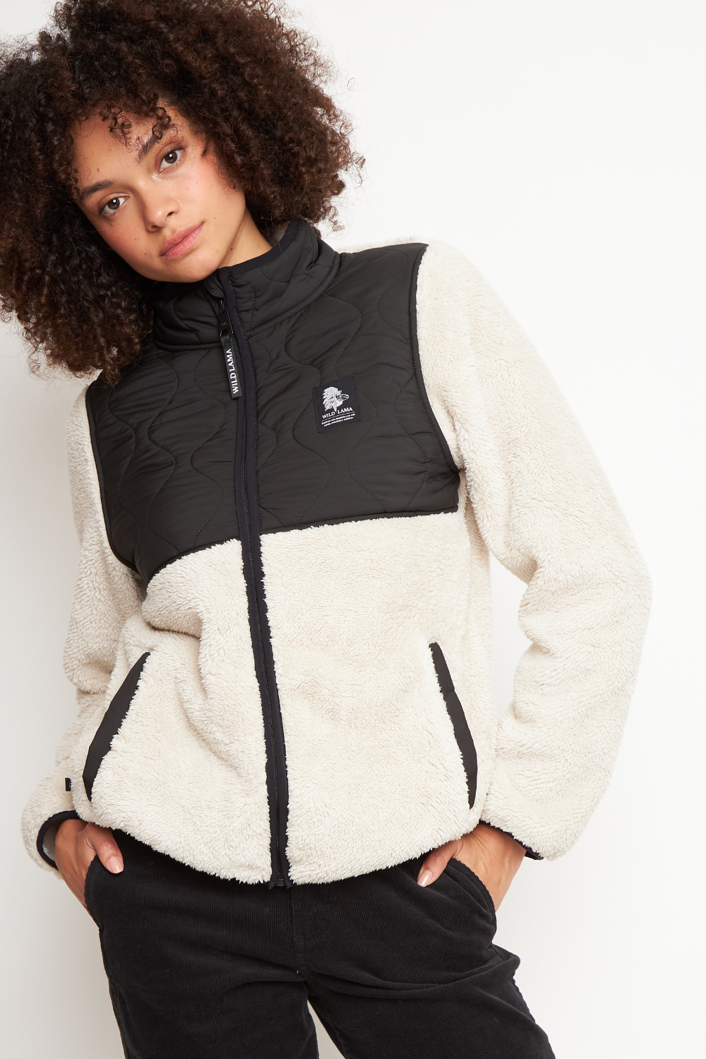 Polar Plume Reciclado Beige Mujer