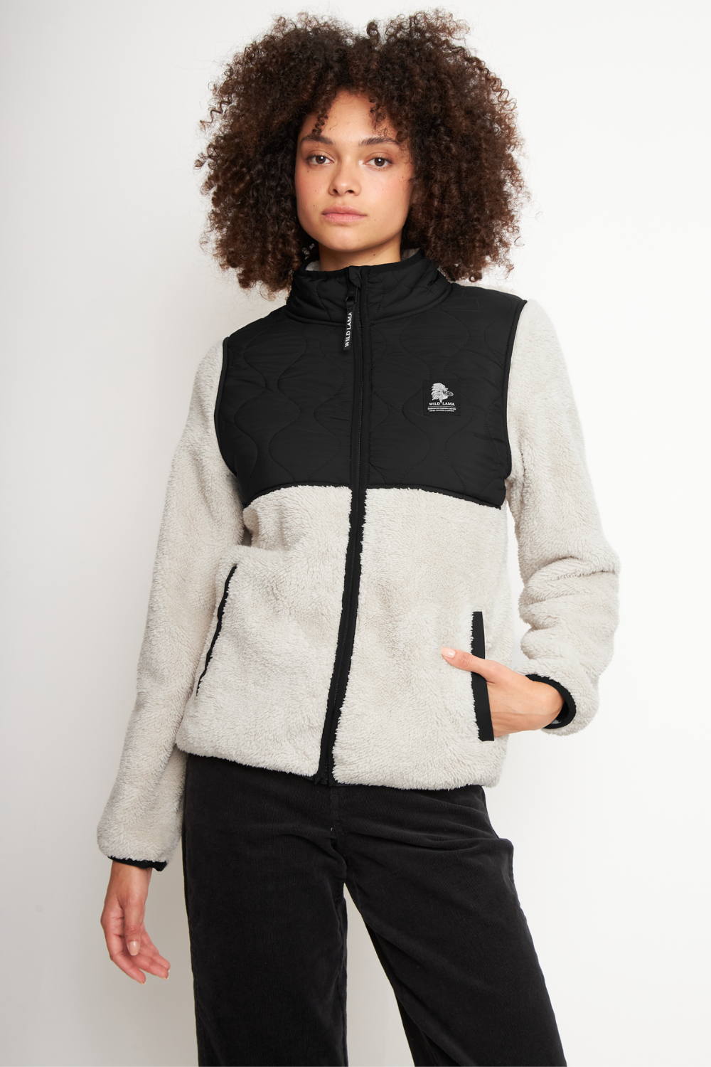 Polar Plume Reciclado Beige Mujer